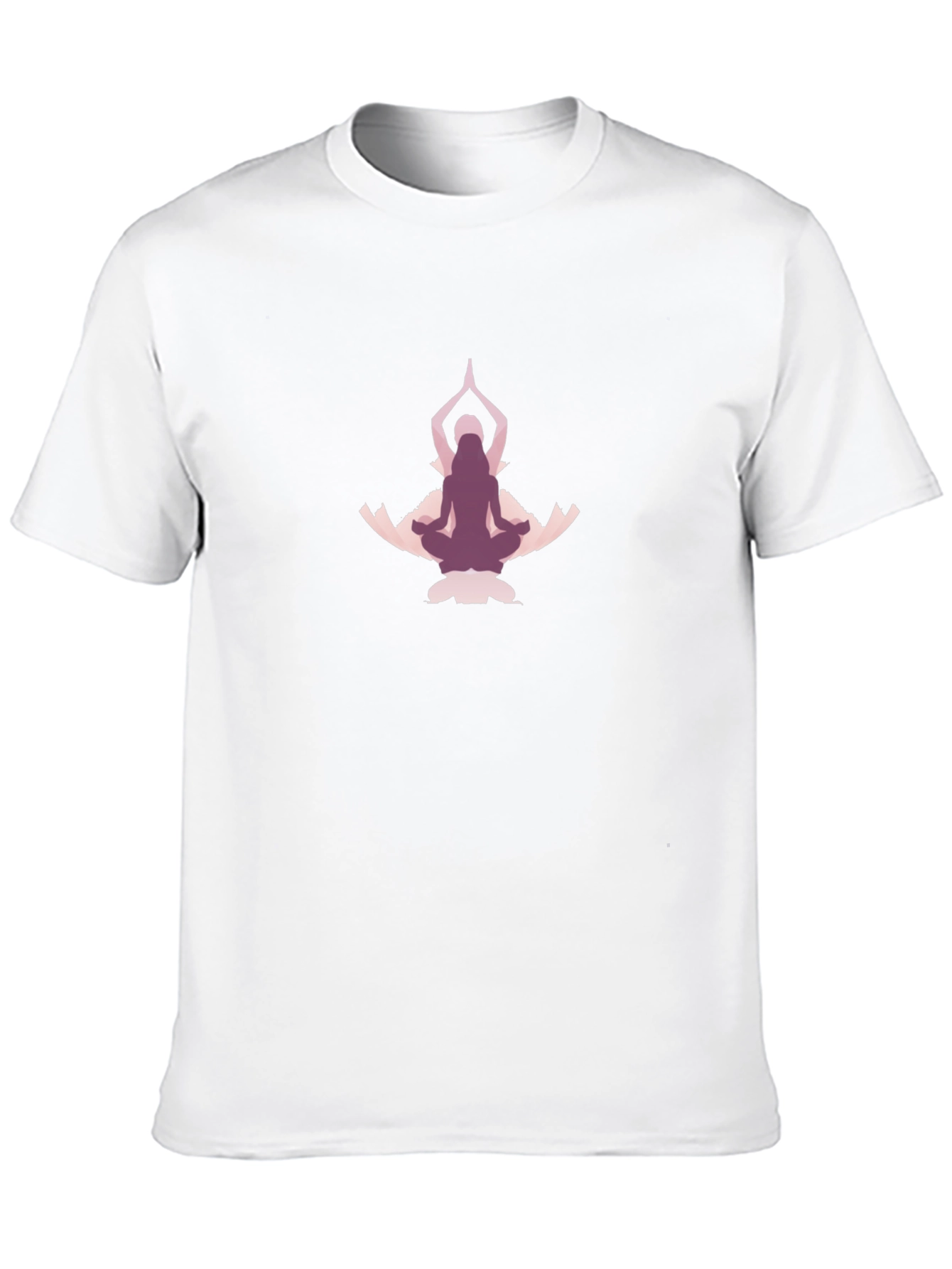 Meditative Pose Graphic Tee - Yoga T-Shirt