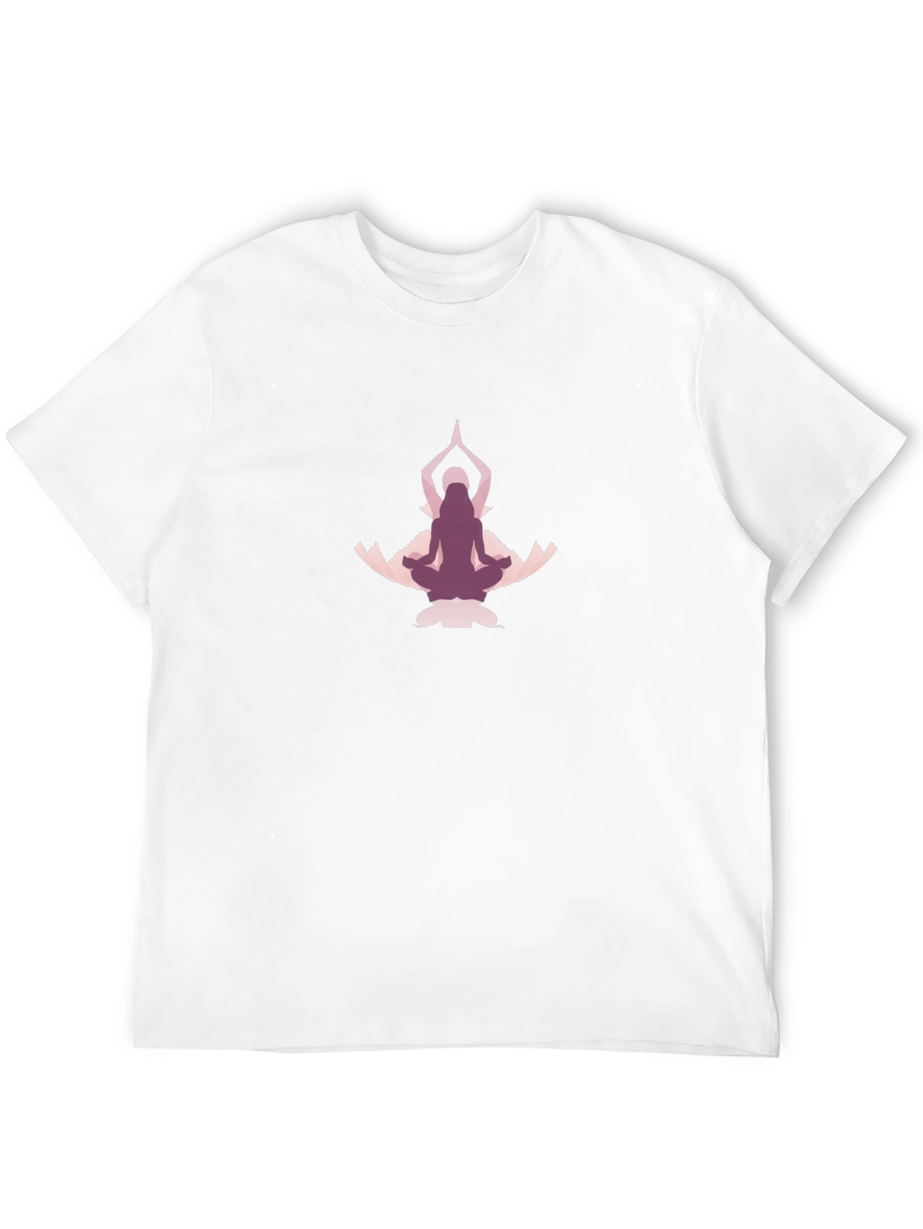 Meditative Pose Graphic Tee - Yoga T-Shirt