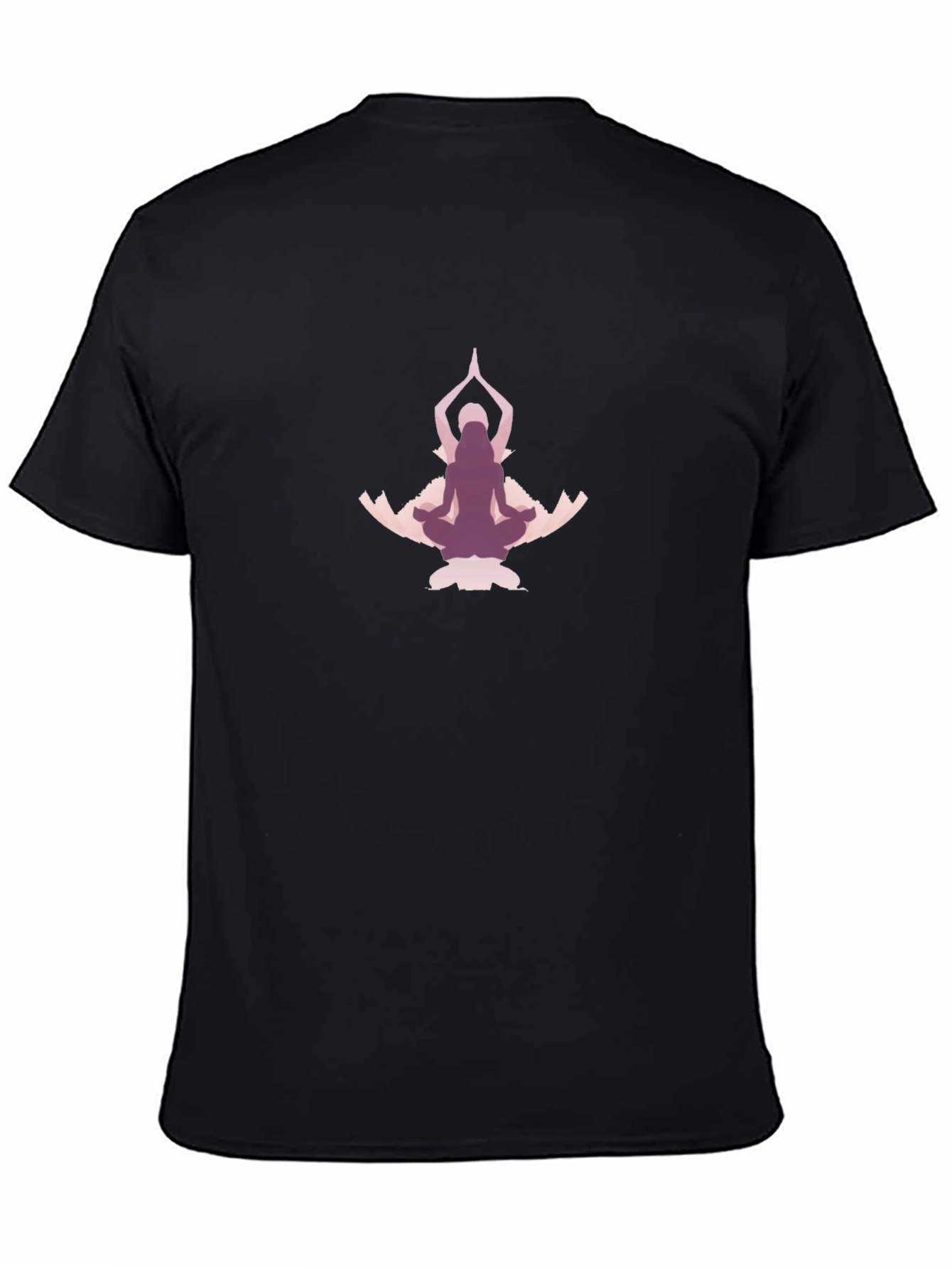 Meditative Pose Graphic Tee - Yoga T-Shirt