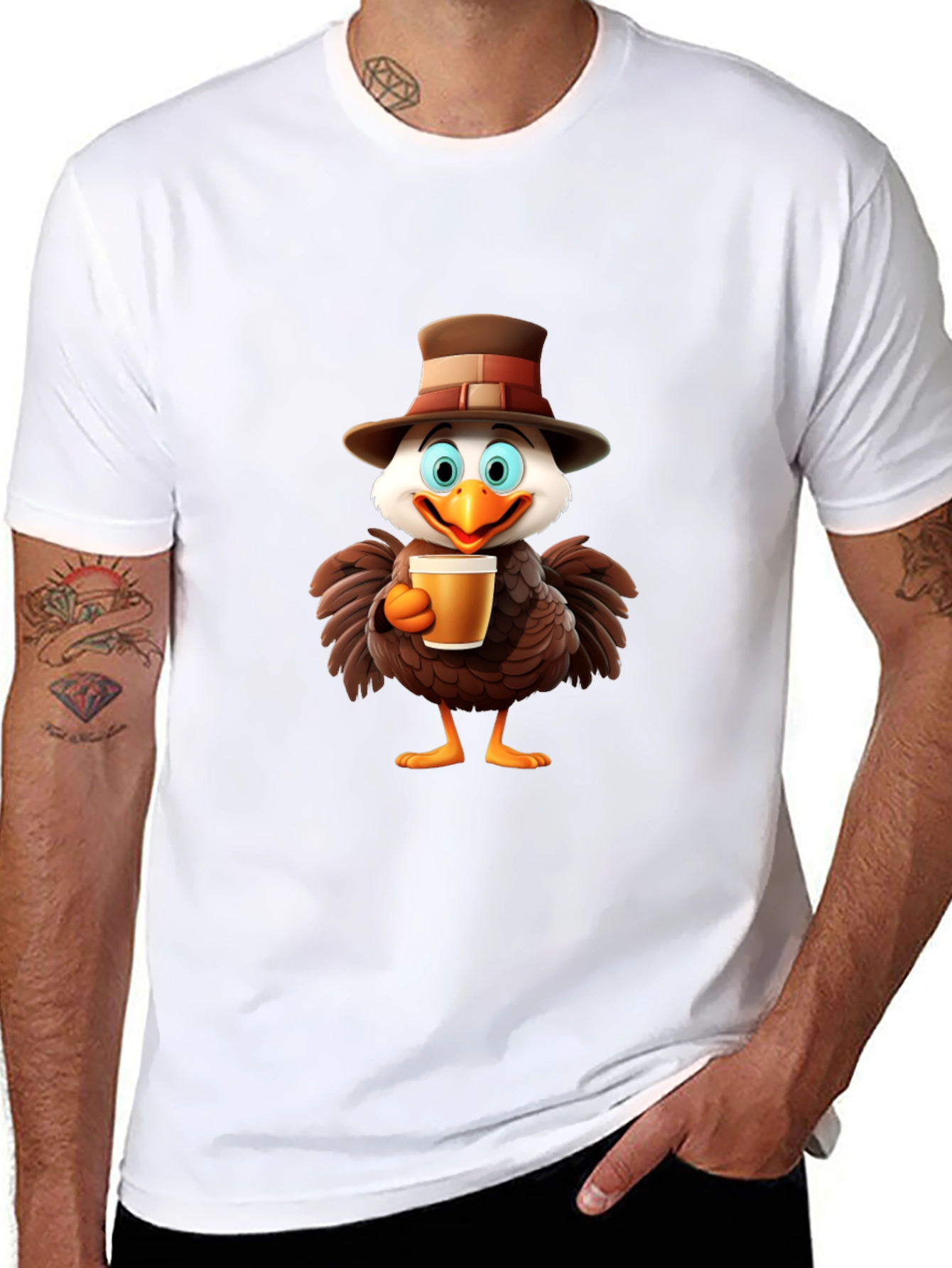 Thanksgiving Turkey Beer T-Shirt
