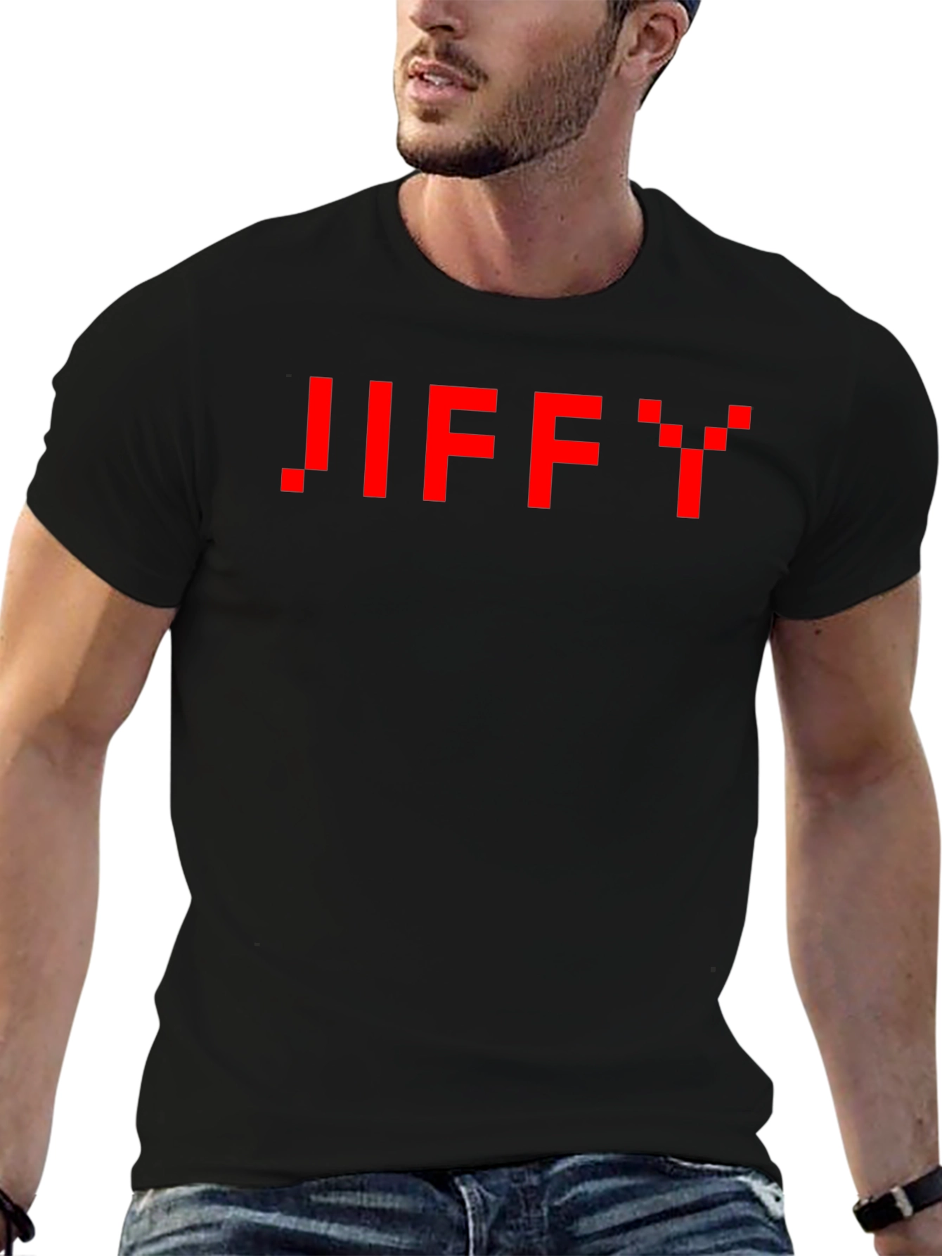 Jiffy Pixel T-Shirt - Retro Gaming Style