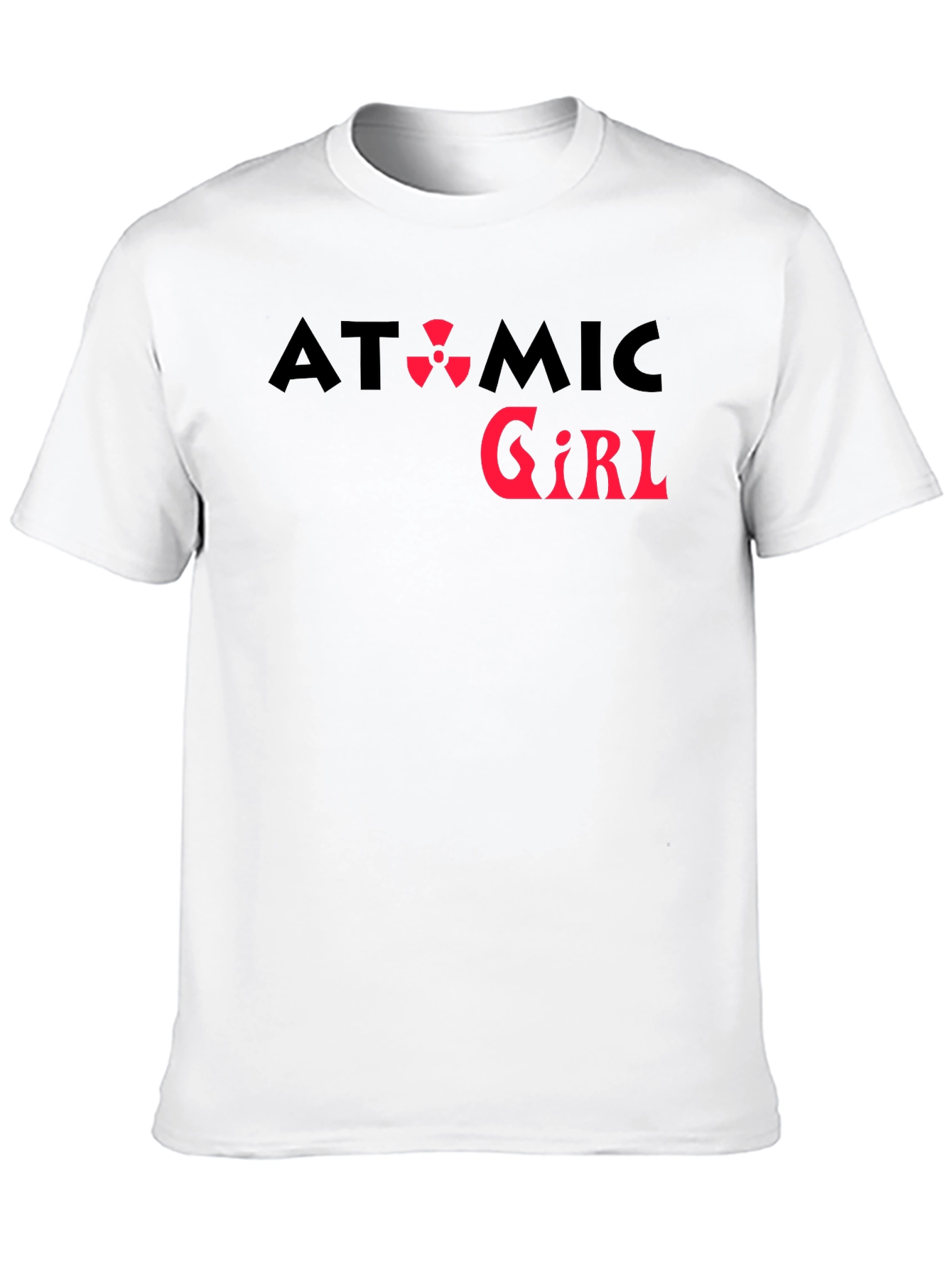 Atomic Girl Graphic Tee - Black