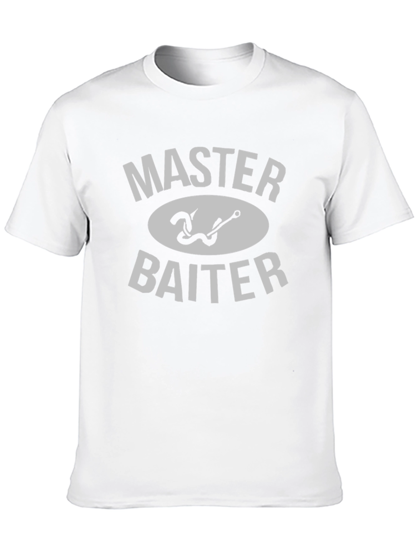 Master Baiter Fishing Humor Graphic T-Shirt