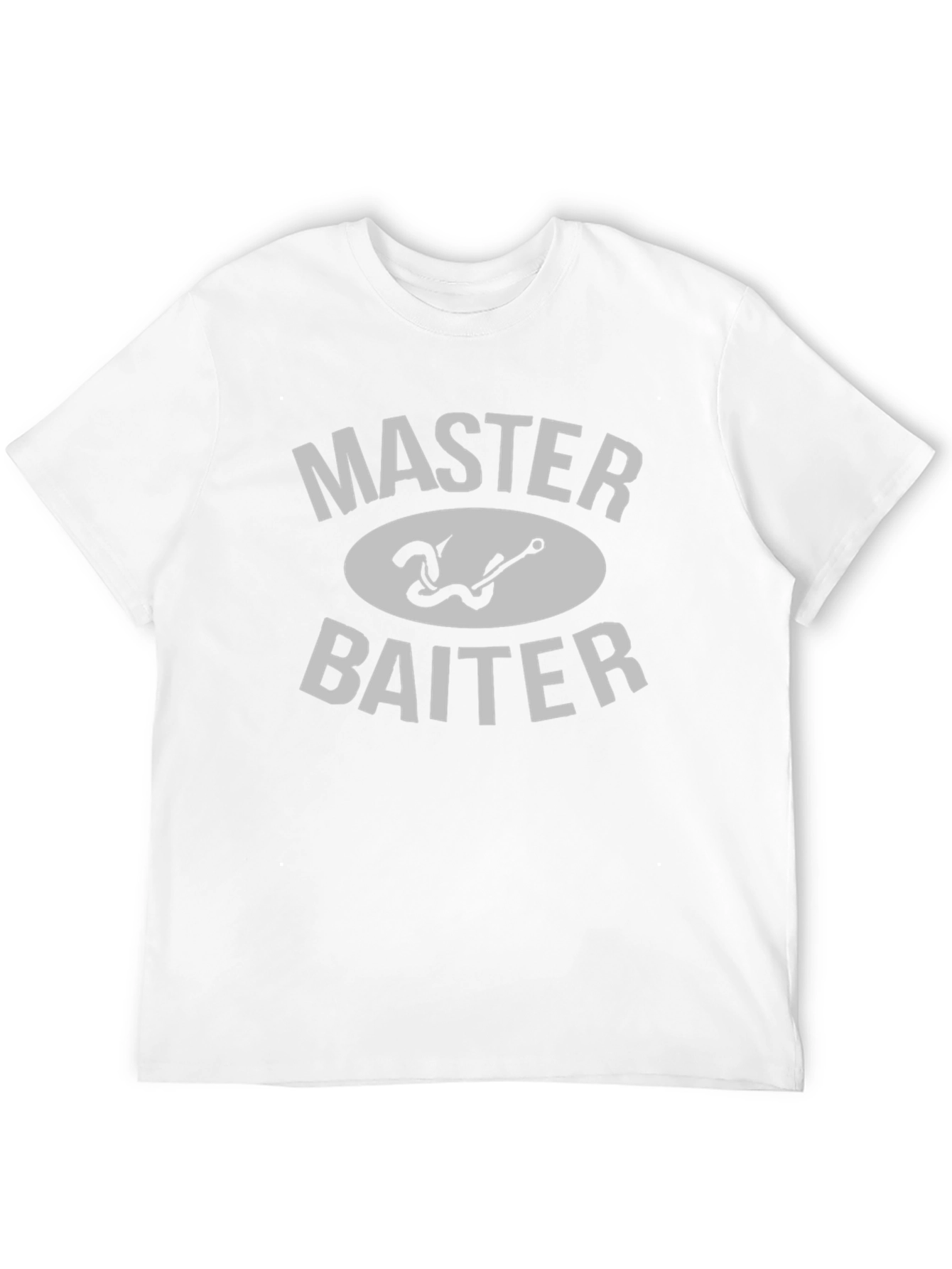 Master Baiter Fishing Humor Graphic T-Shirt