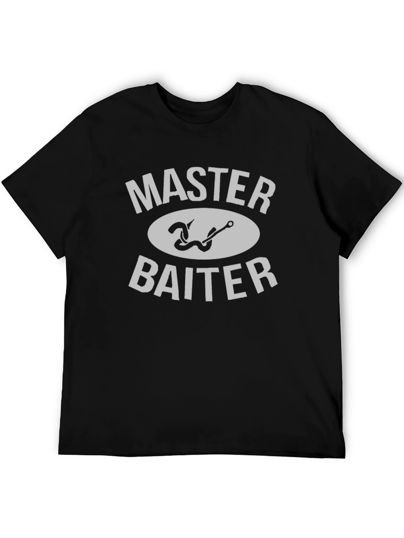 Master Baiter Fishing Humor Graphic T-Shirt