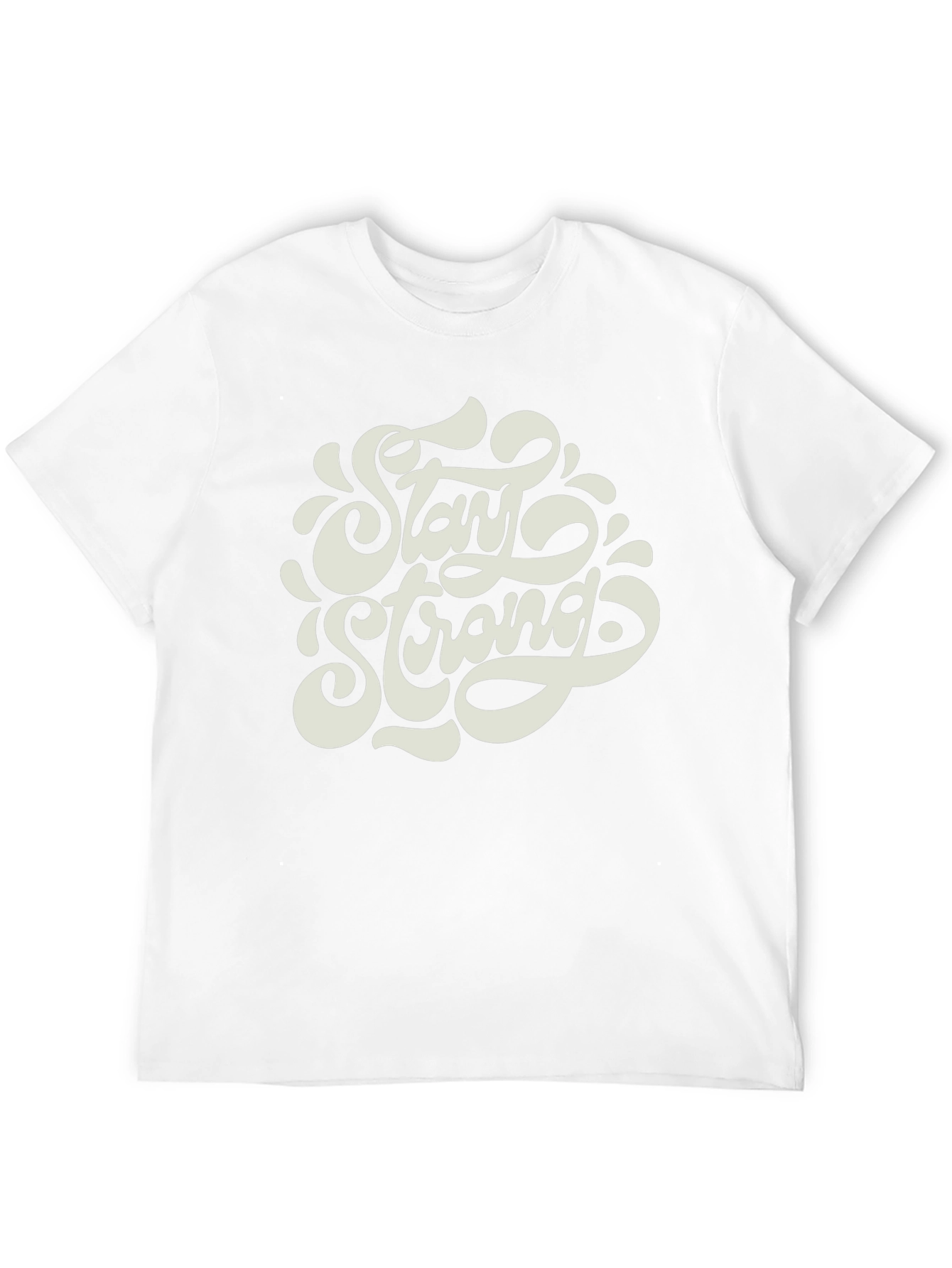Stay Strong Graphic Tee - Stylish Comfort