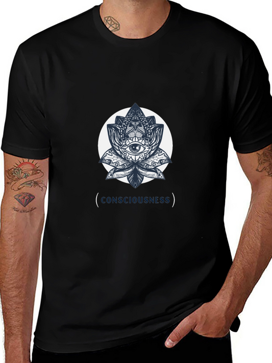 Consciousness Lotus Graphic Tee