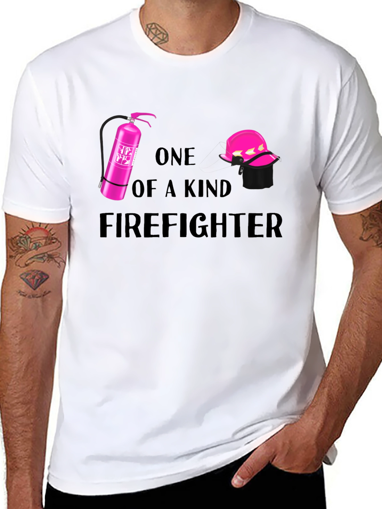 One of a Kind Firefighter T-Shirt
