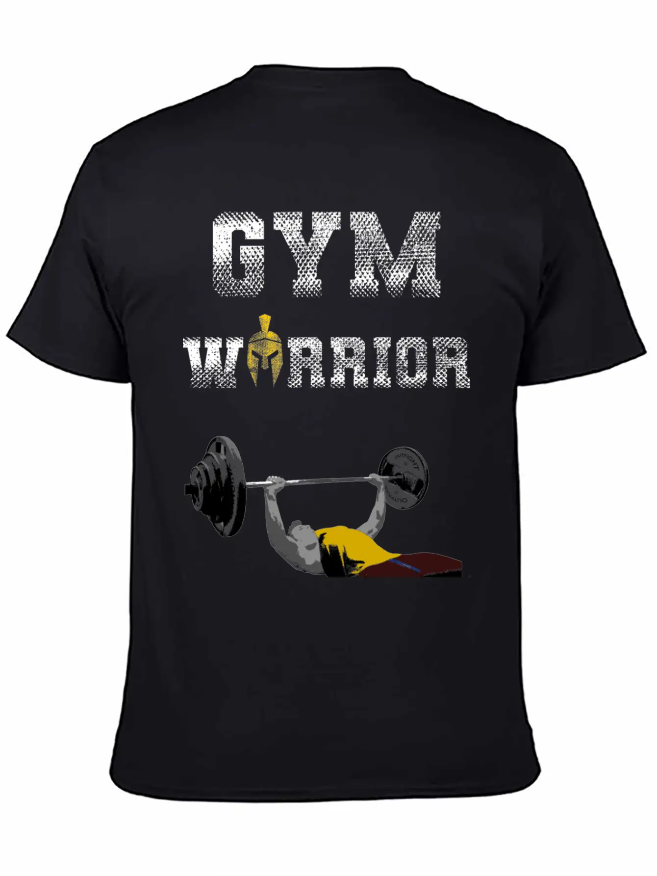Gym Warrior At Bench Press In Gym Workout Unisex Casual T-Shirt – Clean Design For Daily Comfort