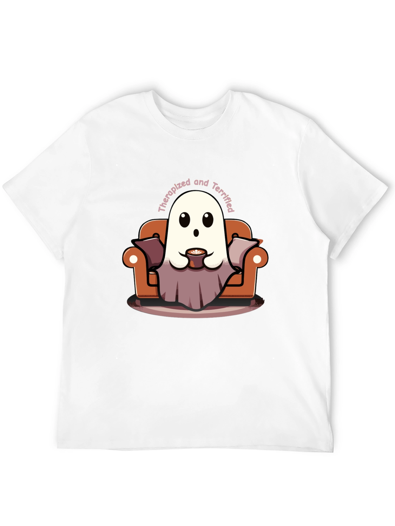 Therapized & Terrified Ghost T-Shirt