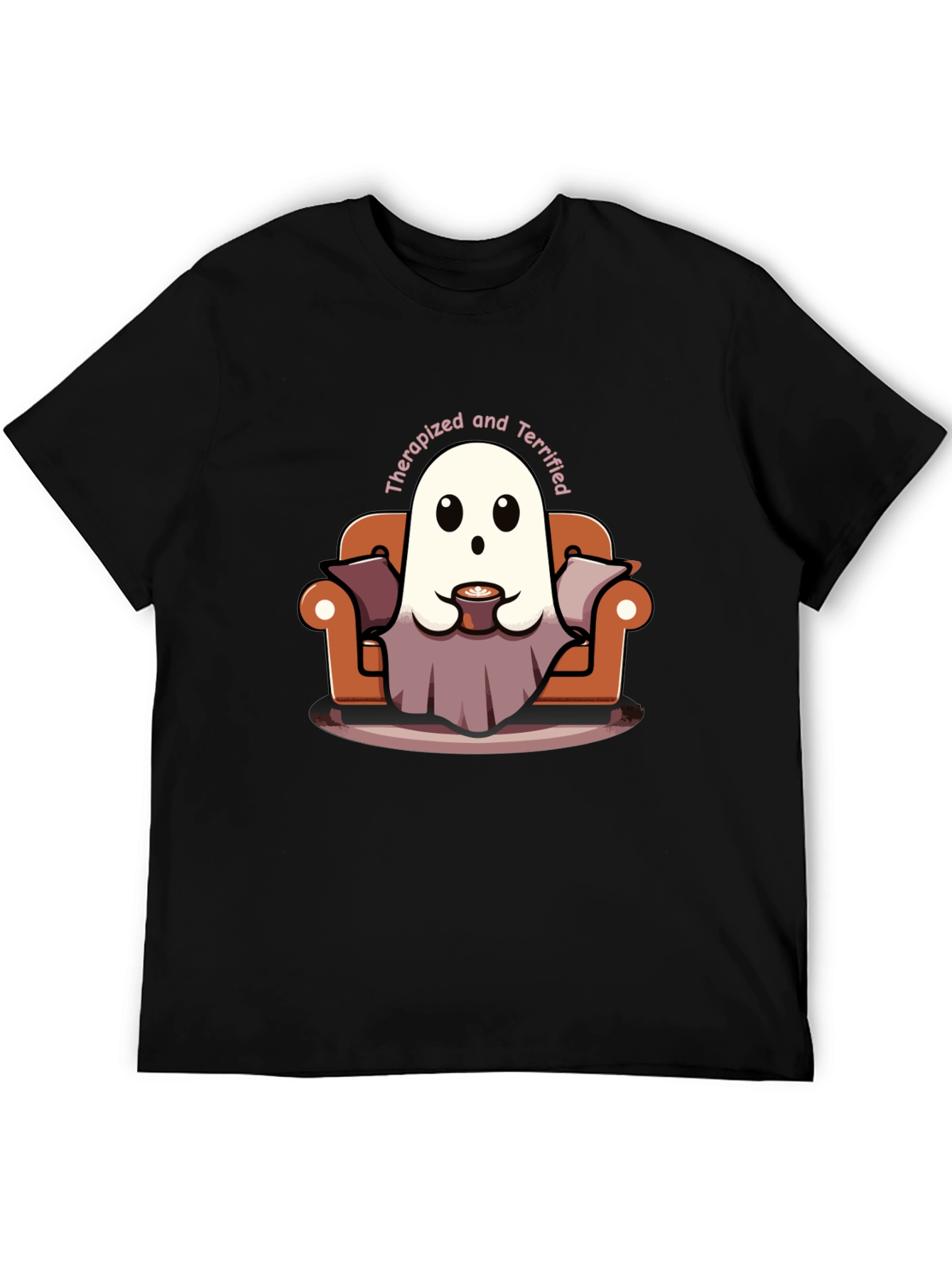 Therapized & Terrified Ghost T-Shirt