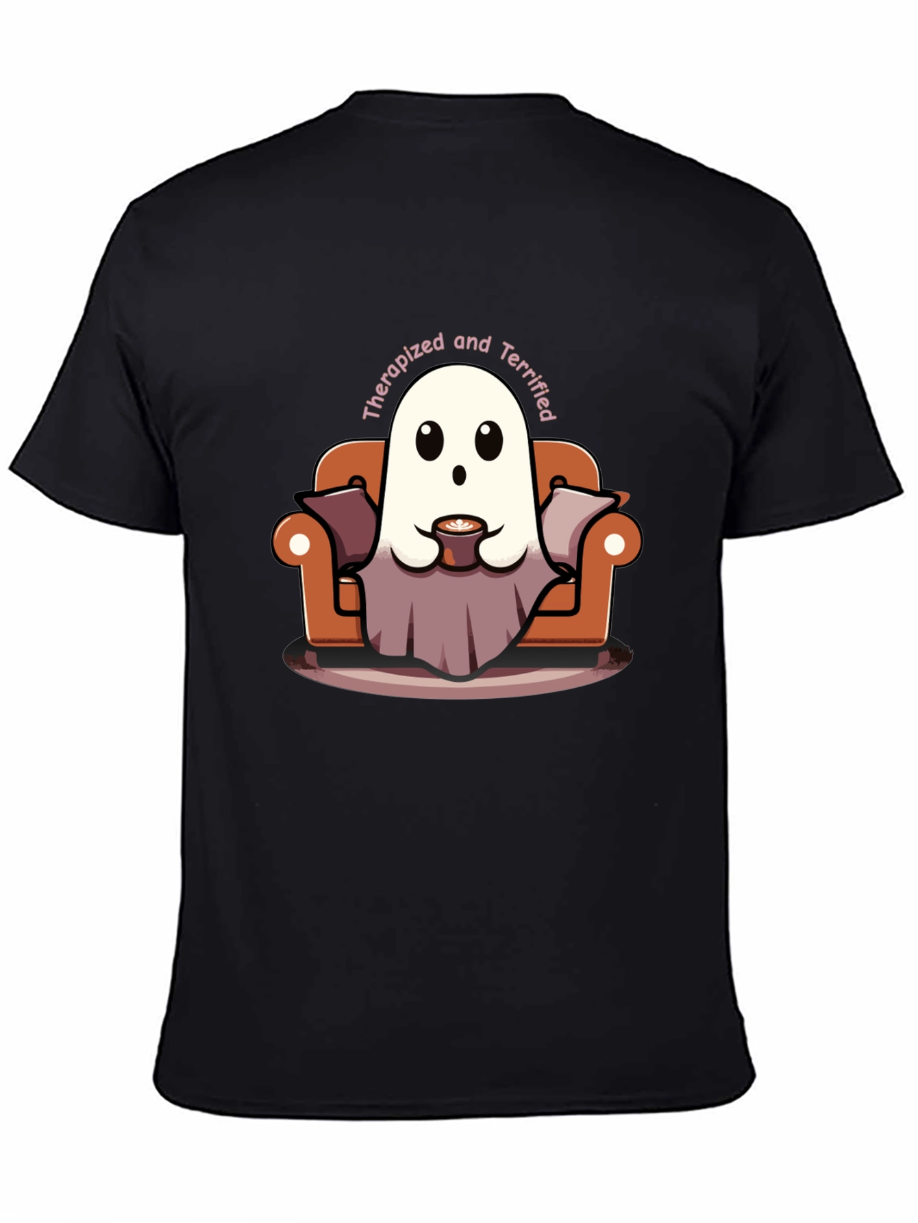 Therapized & Terrified Ghost T-Shirt