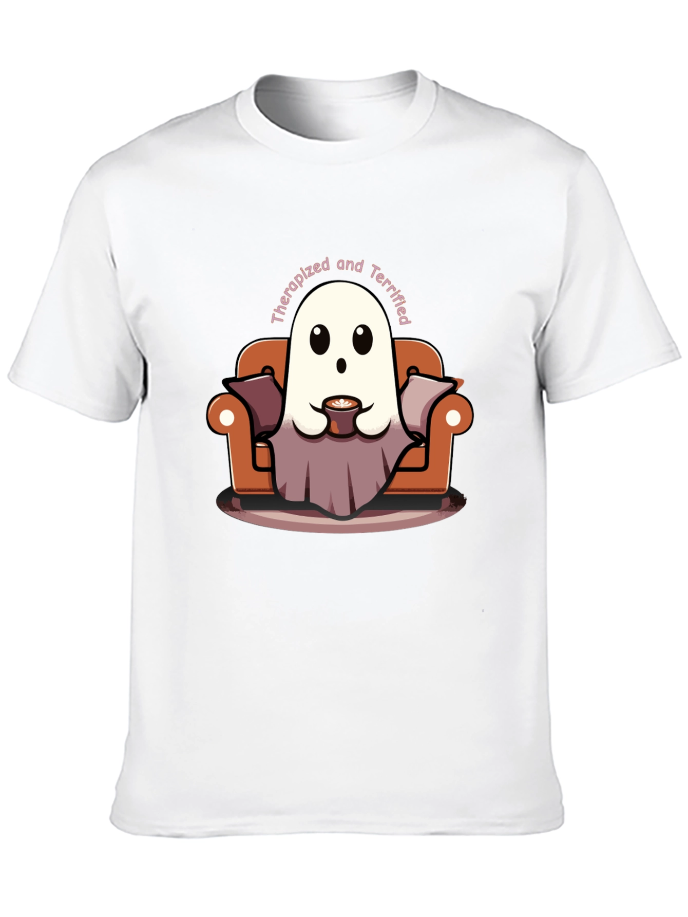 Therapized & Terrified Ghost T-Shirt