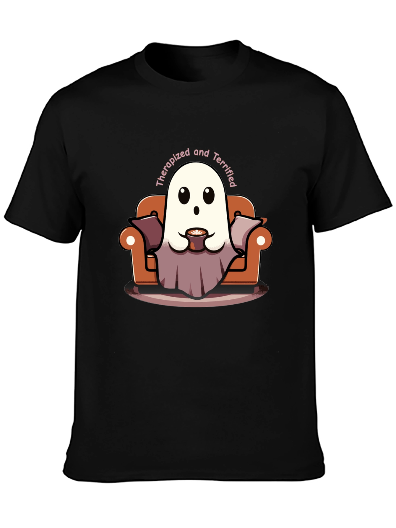 Therapized & Terrified Ghost T-Shirt