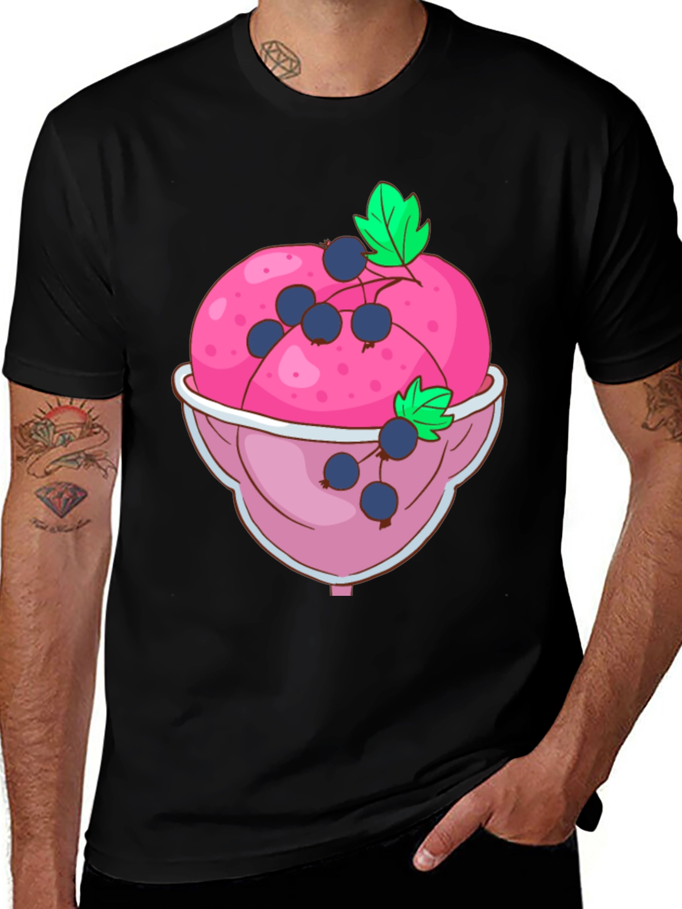 Ice Cream Bowl Graphic Tee