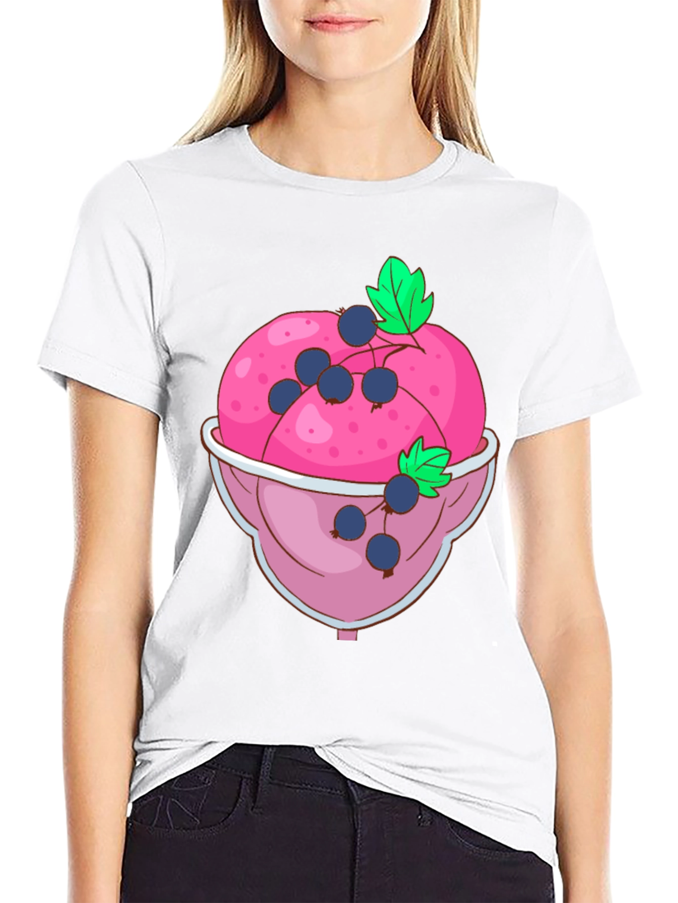 Ice Cream Bowl Graphic Tee