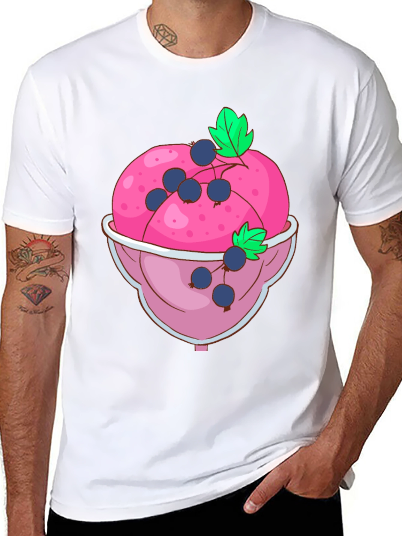 Ice Cream Bowl Graphic Tee