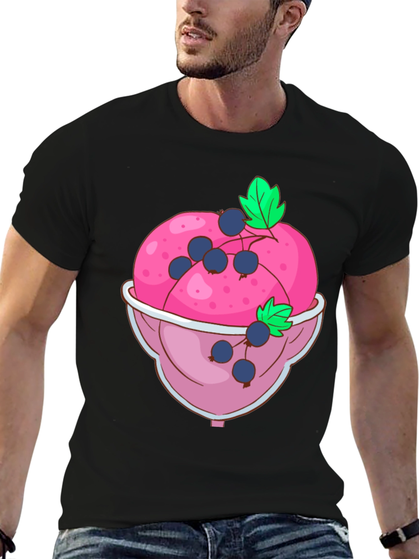 Ice Cream Bowl Graphic Tee