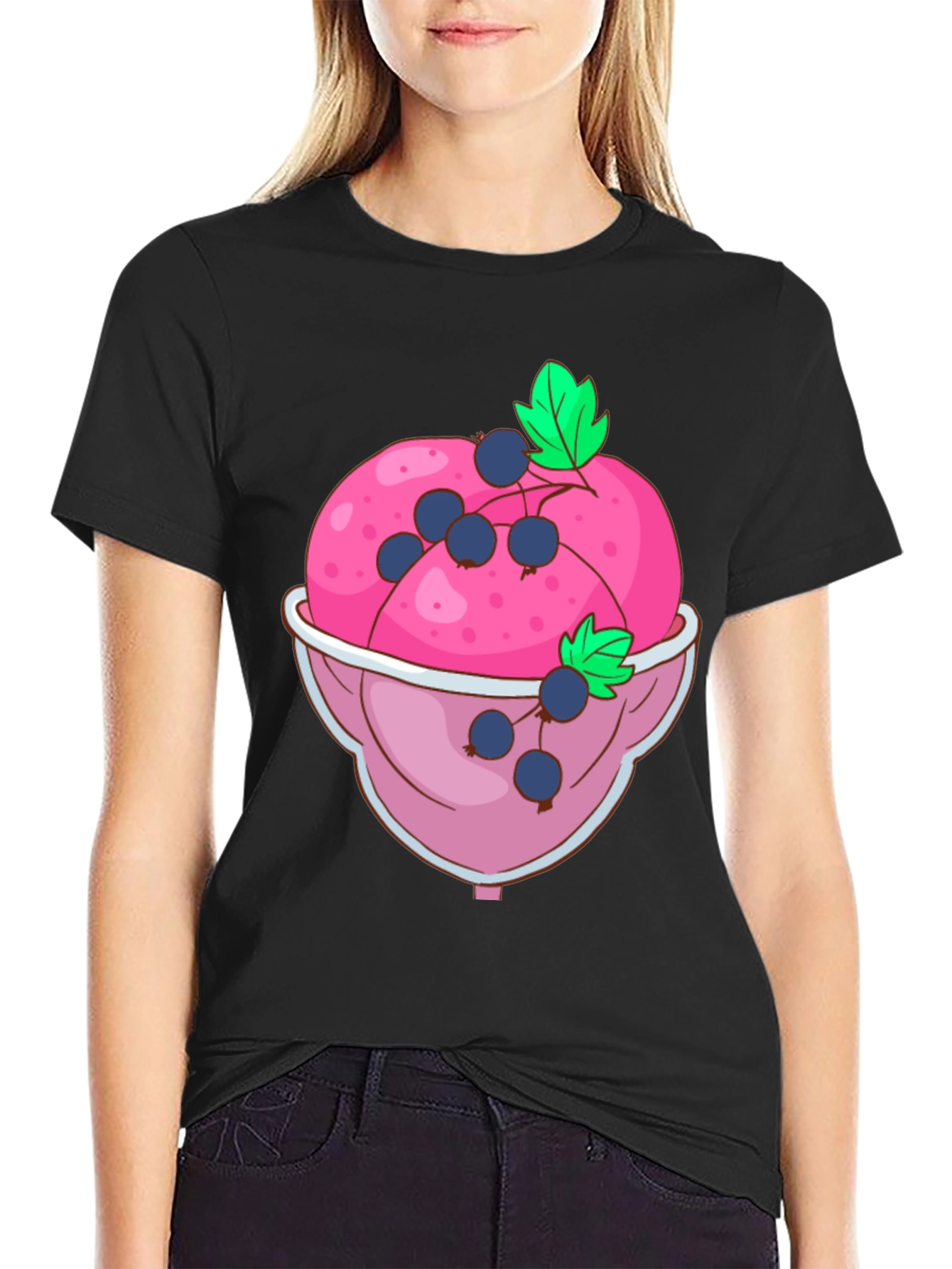 Ice Cream Bowl Graphic Tee