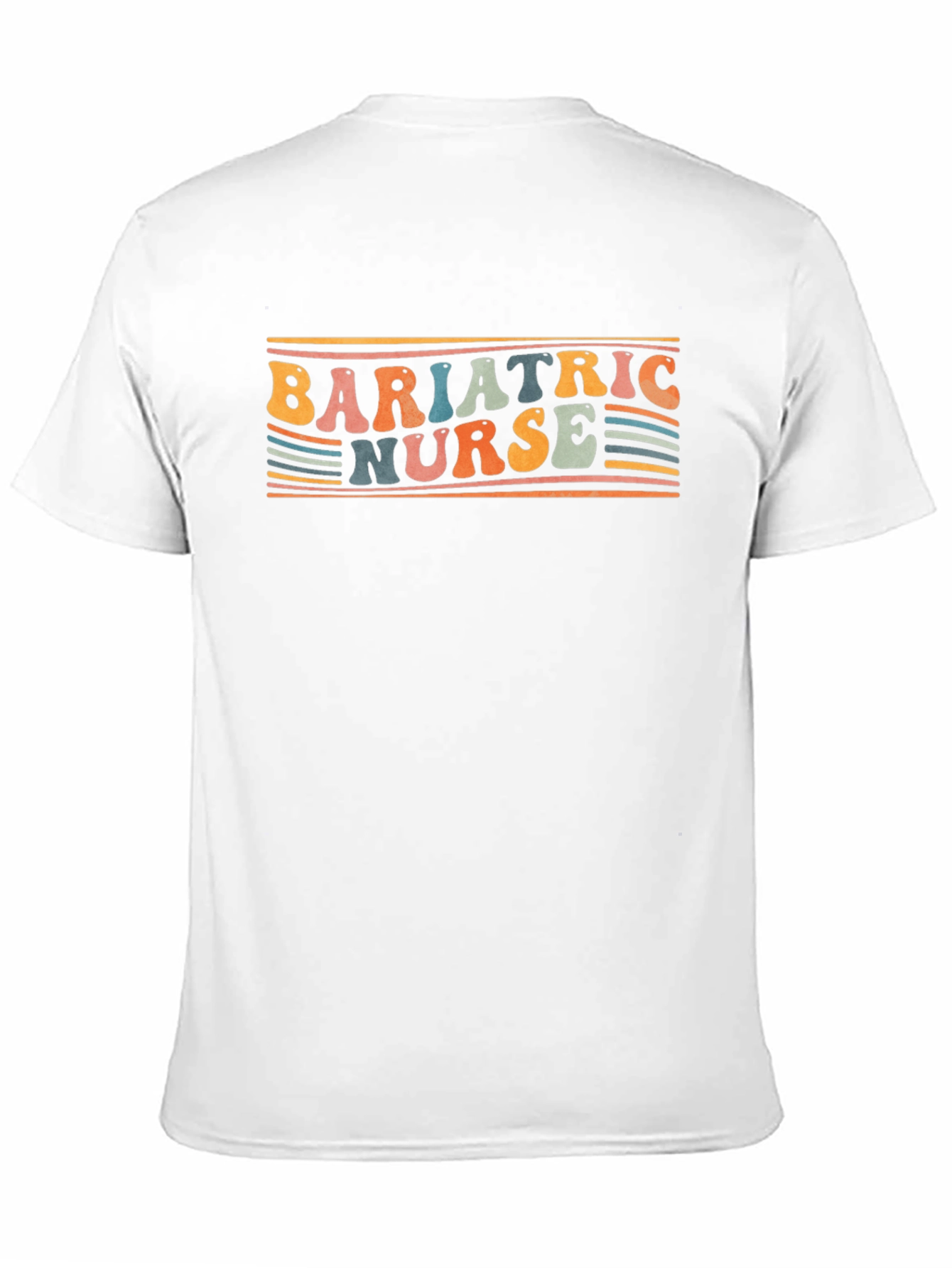 Bariatric Nurse T-Shirt Retro Design