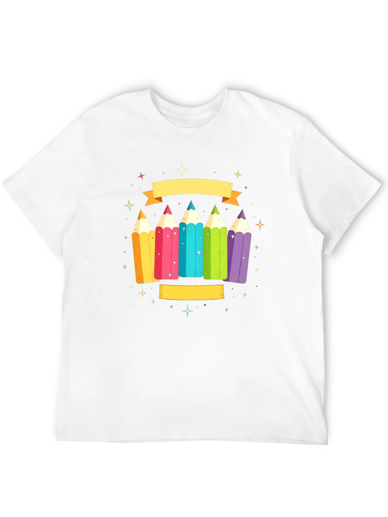 Colorful Pencils Graphic Tee
