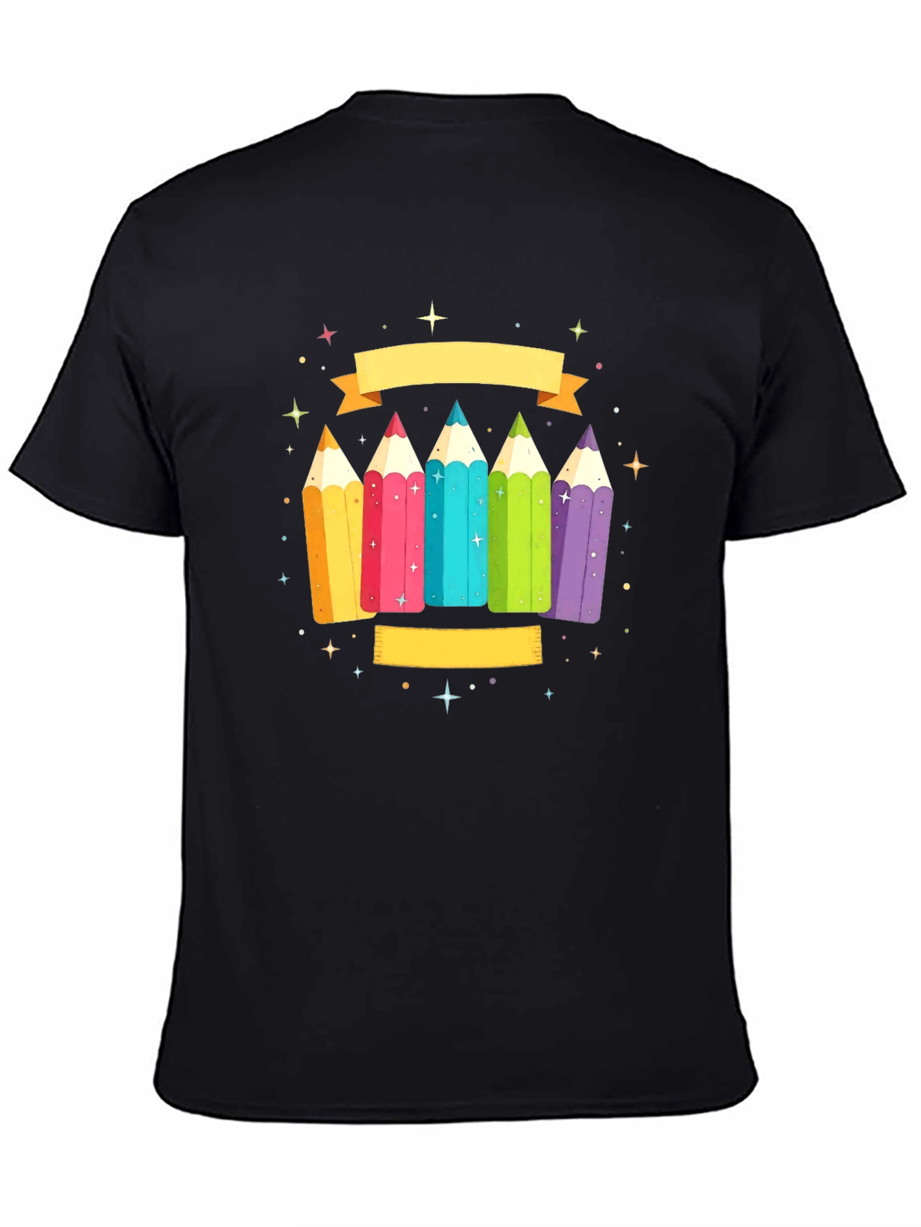 Colorful Pencils Graphic Tee