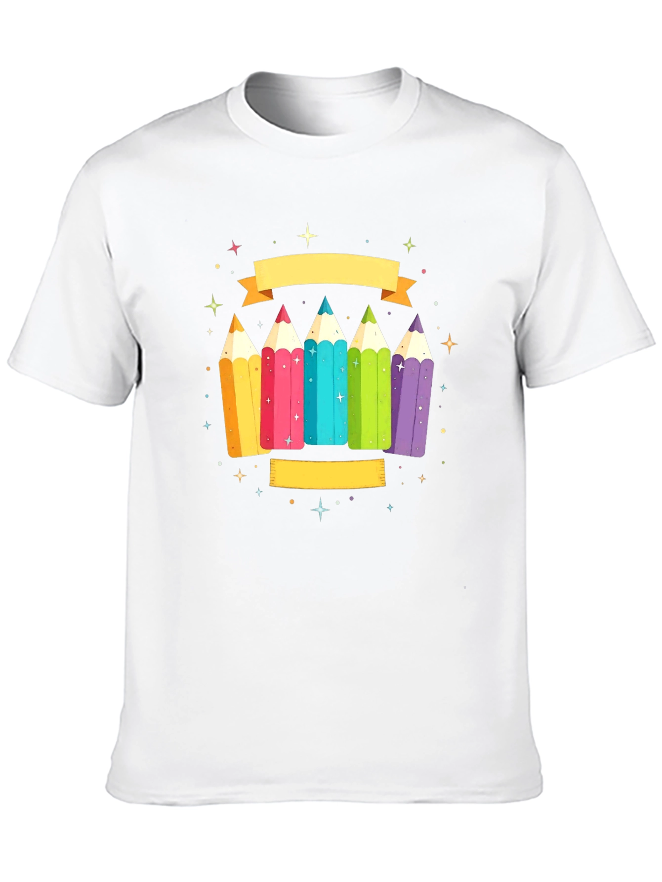 Colorful Pencils Graphic Tee