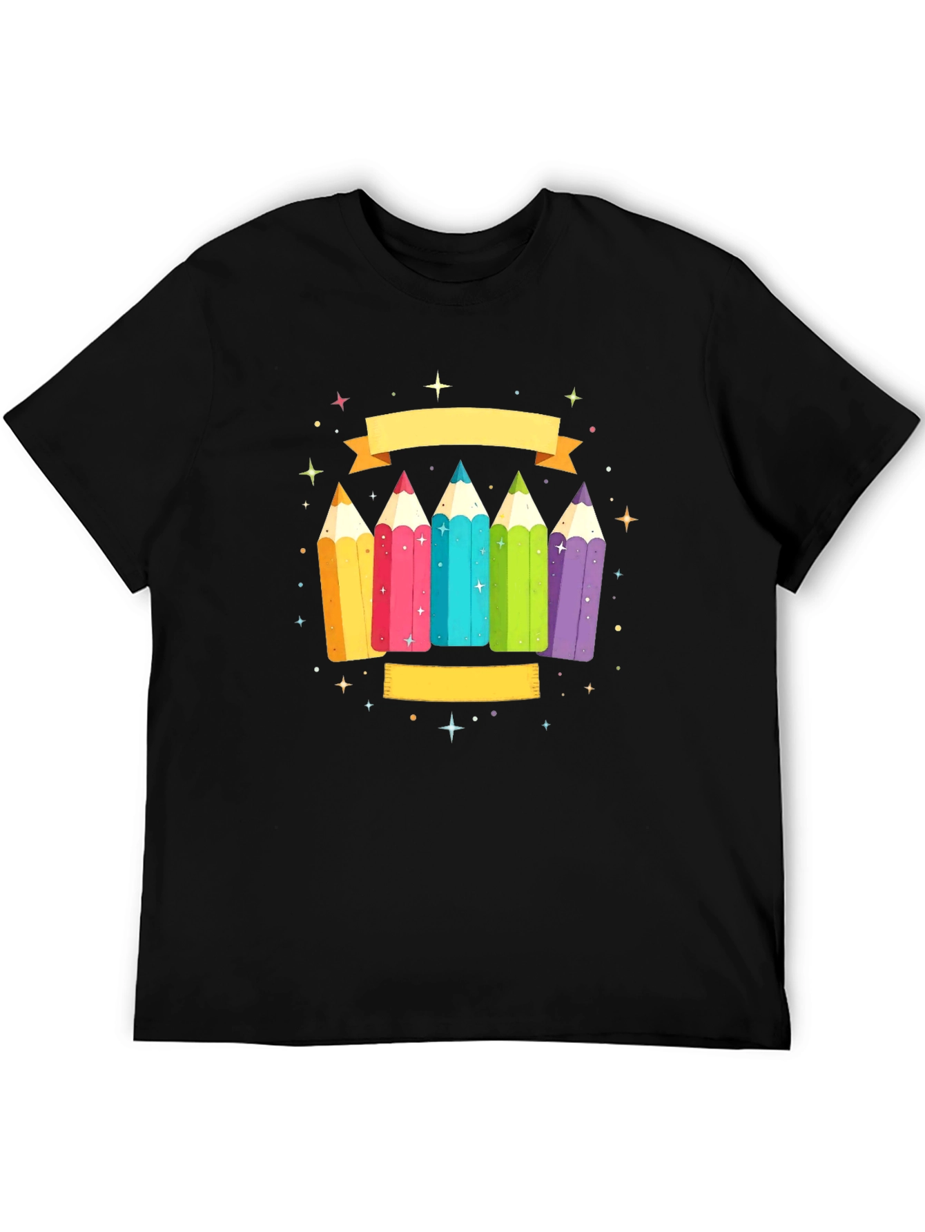 Colorful Pencils Graphic Tee