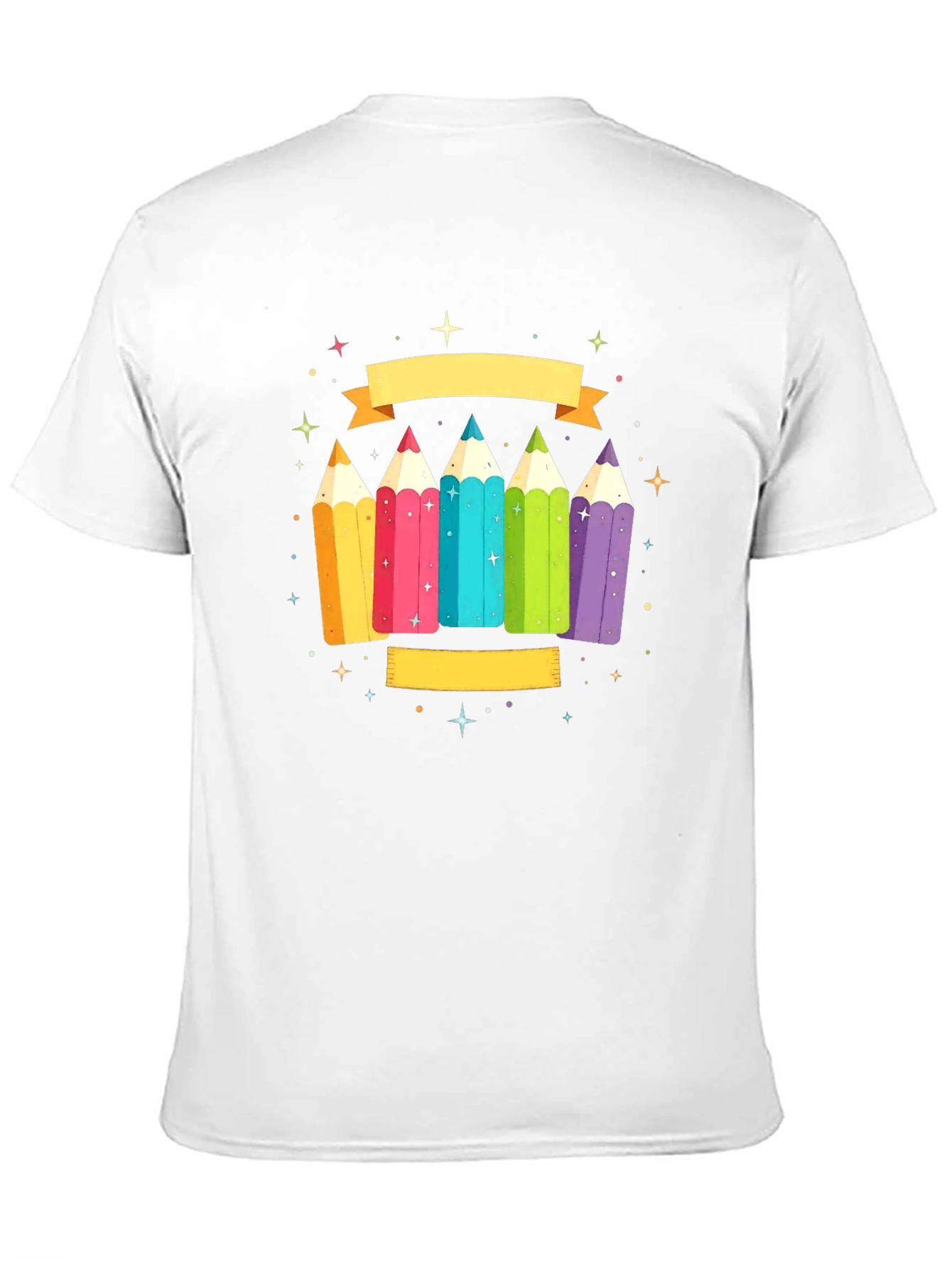 Colorful Pencils Graphic Tee