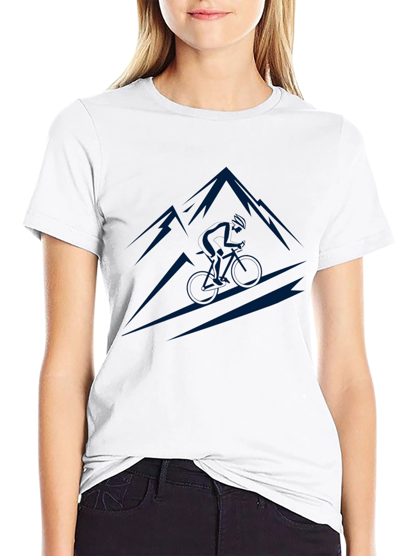 Mountain Biker Graphic T-Shirt