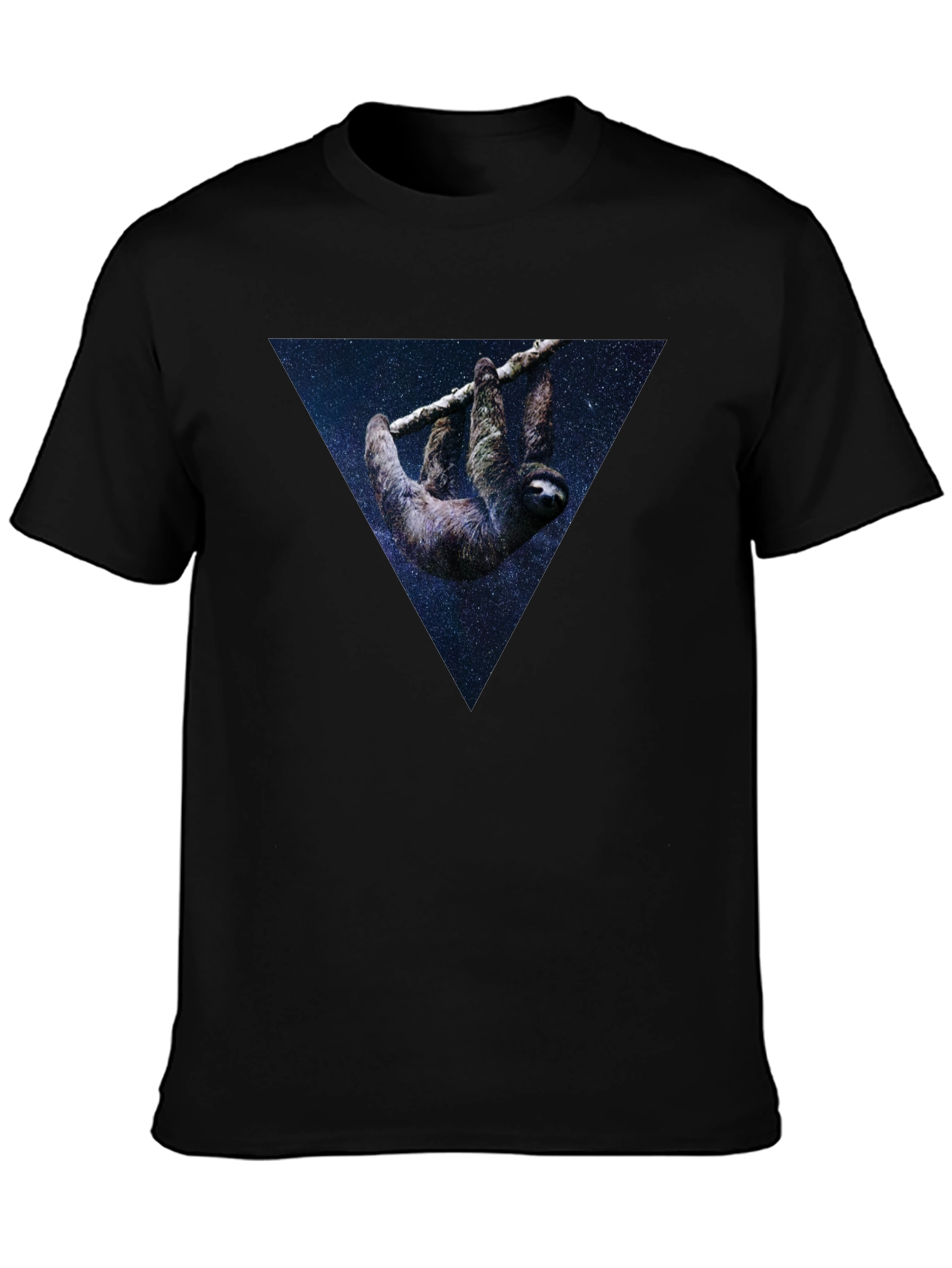 Sloth Starry Triangle T-Shirt