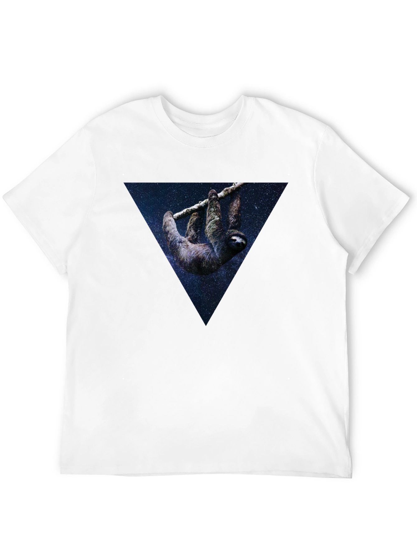 Sloth Starry Triangle T-Shirt