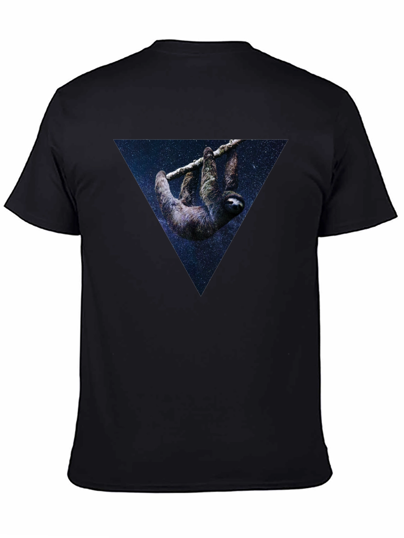 Sloth Starry Triangle T-Shirt