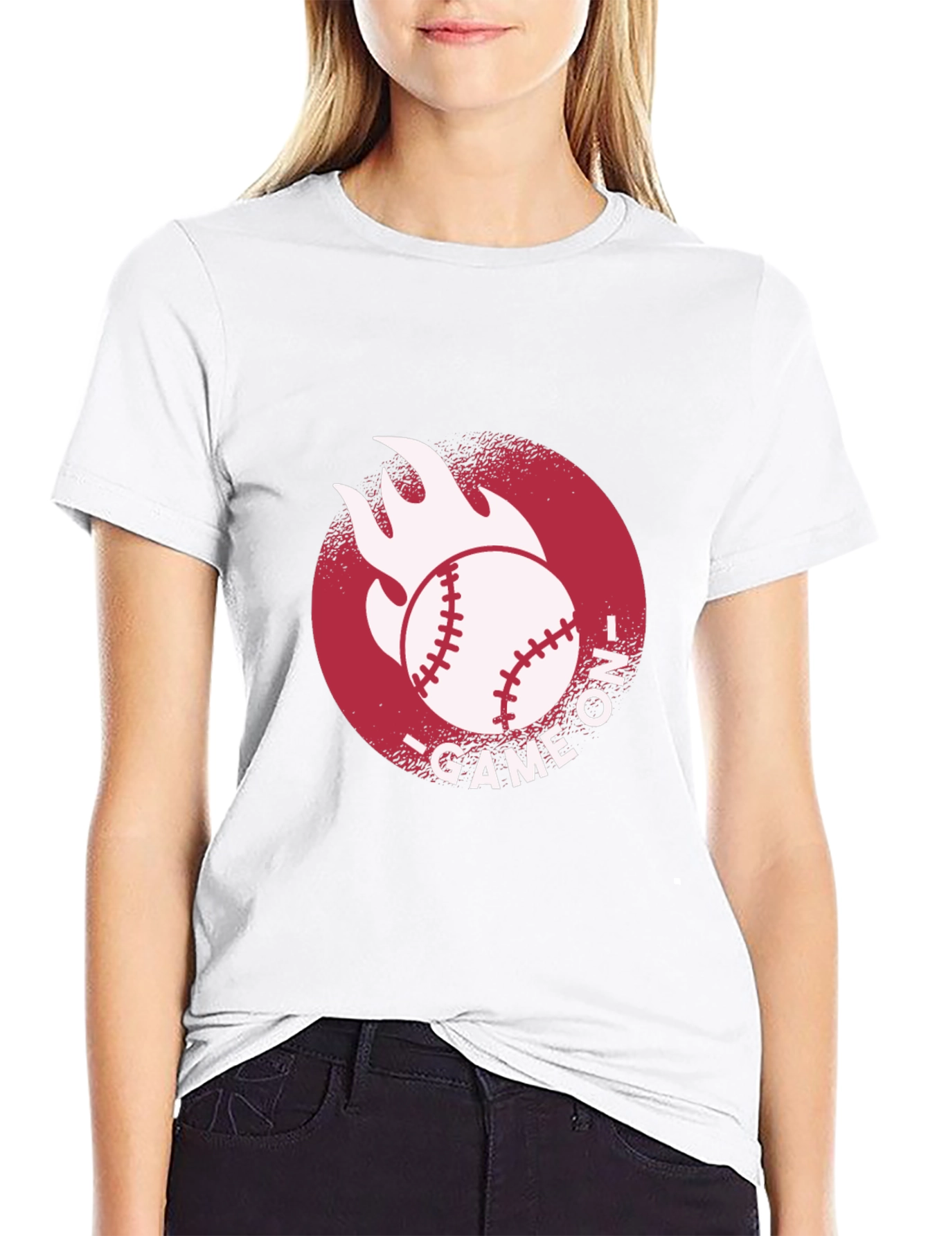 Game On Baseball Graphic T-Shirt