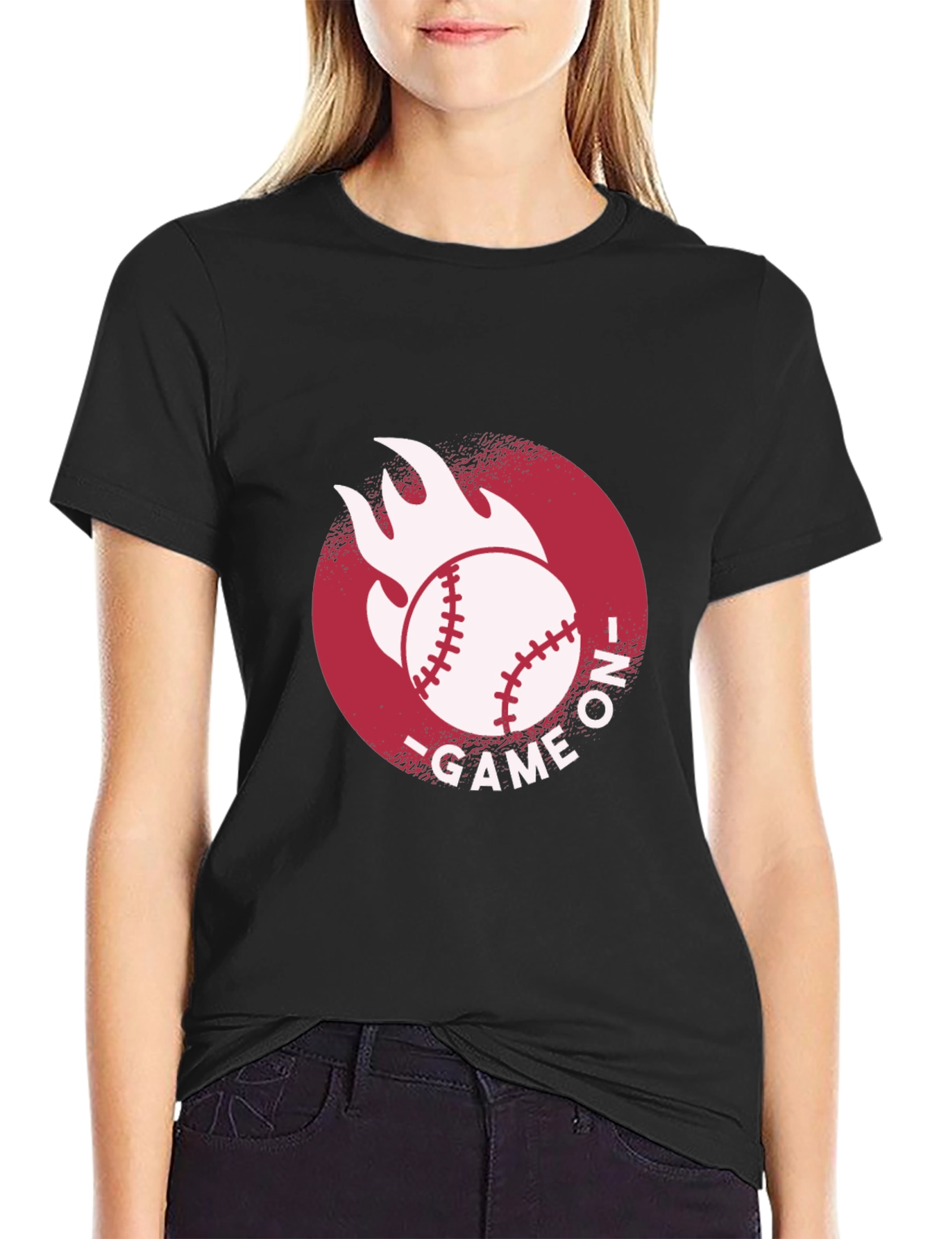 Game On Baseball Graphic T-Shirt