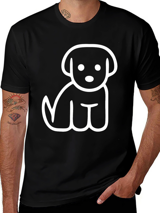 Dog Graphic T-Shirt - Cute Puppy Tee