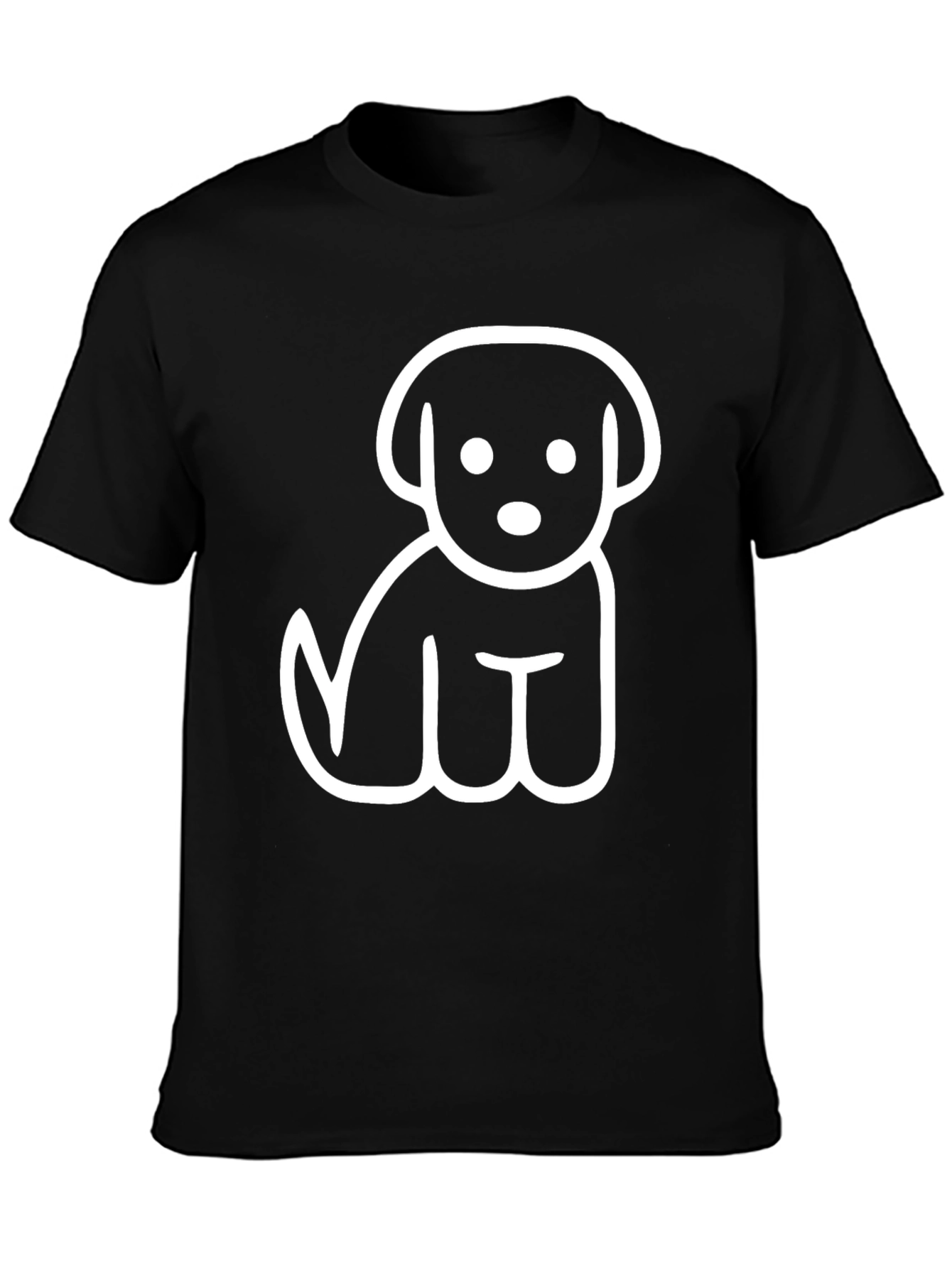 Dog Graphic T-Shirt - Cute Puppy Tee