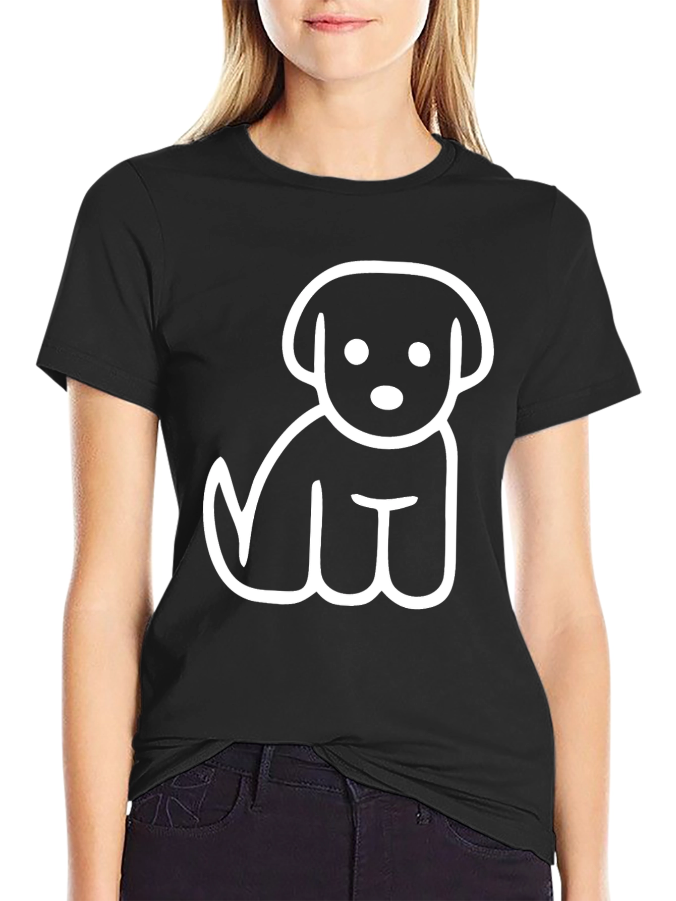 Dog Graphic T-Shirt - Cute Puppy Tee