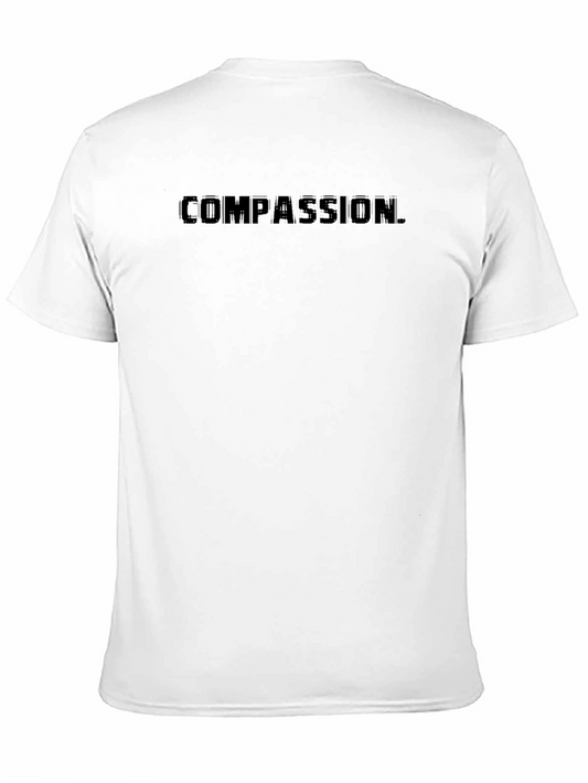 Compassion Black T-Shirt - Express Yourself