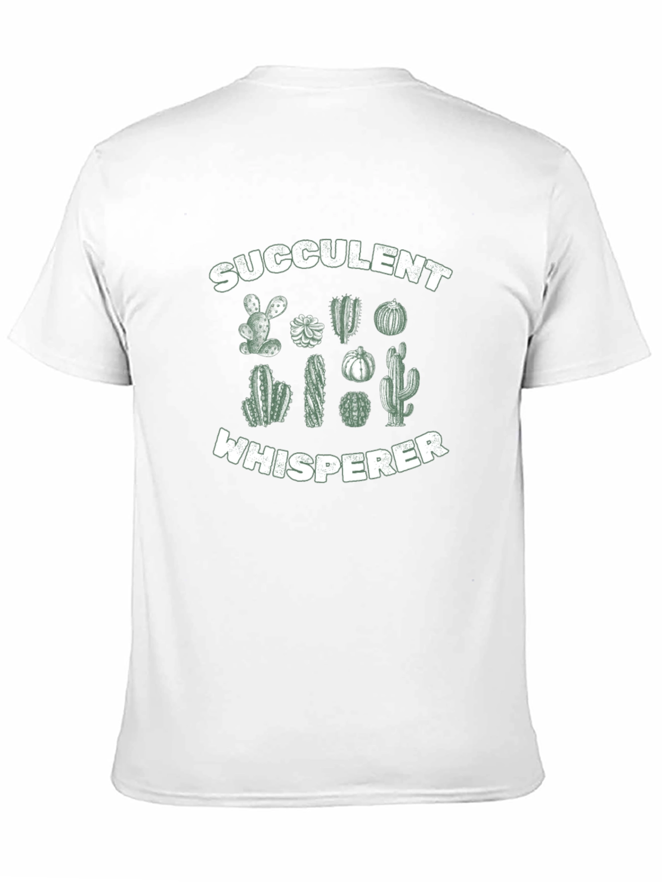Succulent Whisperer Graphic Tee - Plant Lover Shirt