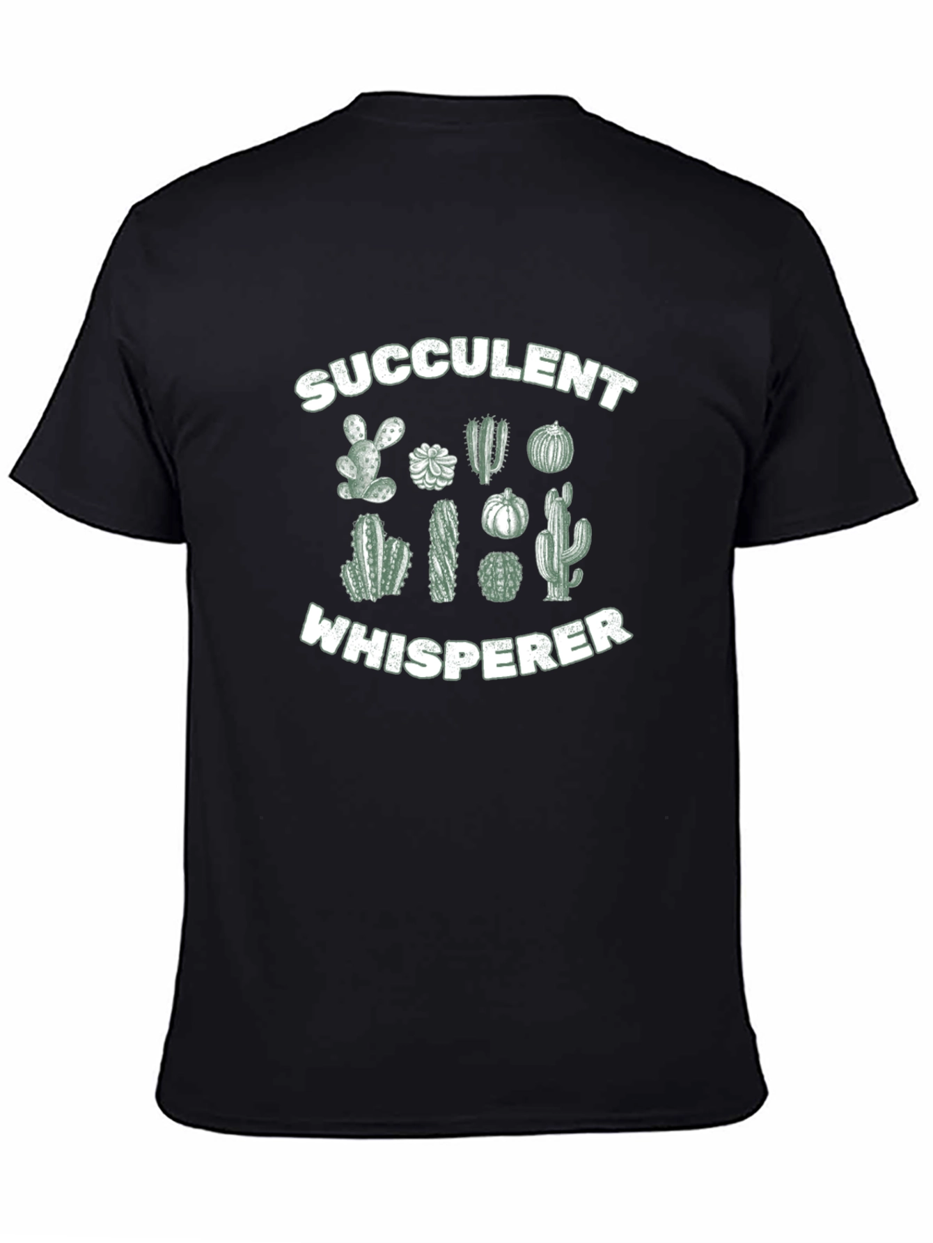 Succulent Whisperer Graphic Tee - Plant Lover Shirt