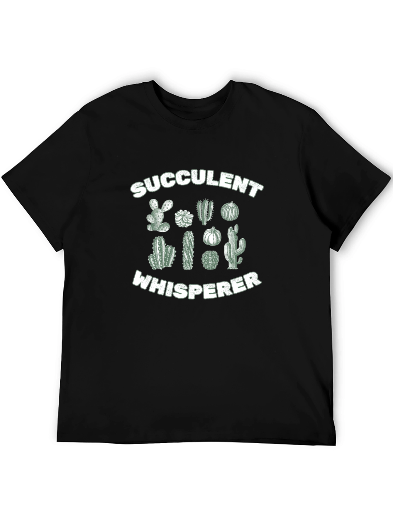 Succulent Whisperer Graphic Tee - Plant Lover Shirt