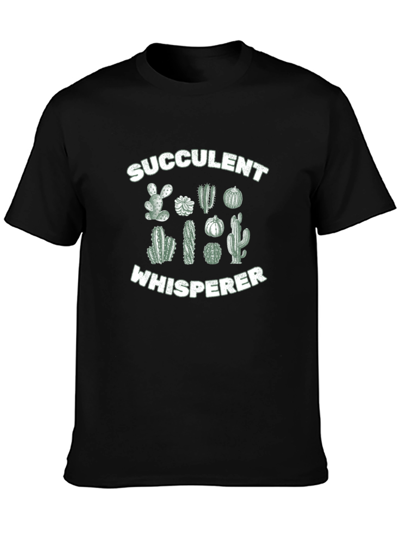Succulent Whisperer Graphic Tee - Plant Lover Shirt
