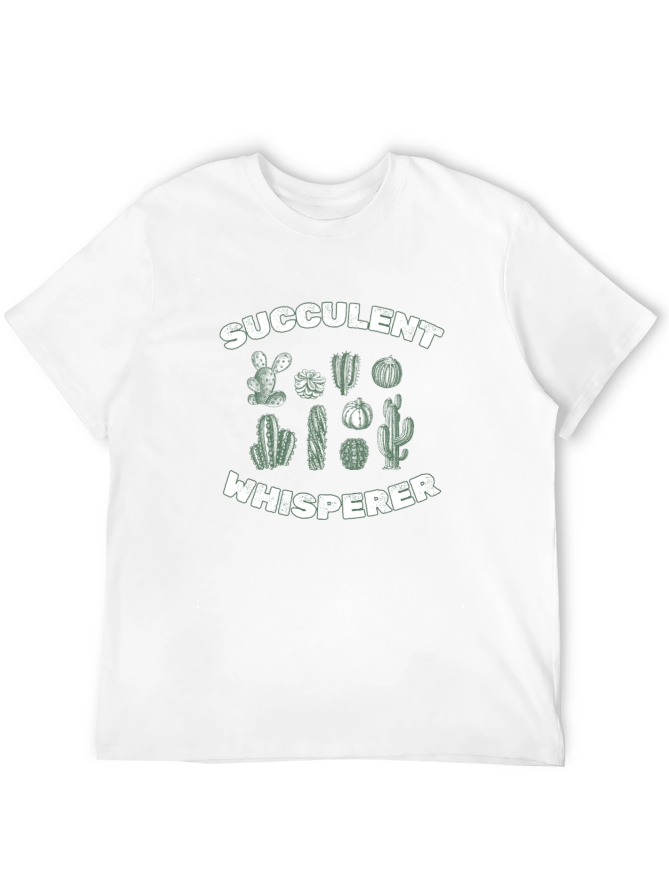 Succulent Whisperer Graphic Tee - Plant Lover Shirt