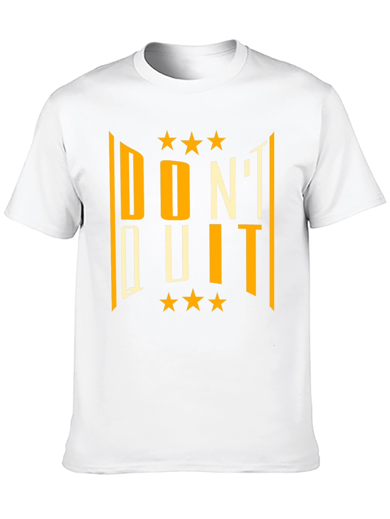 Dont Quit Black Graphic T-Shirt