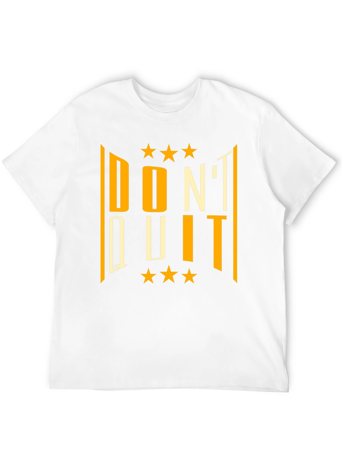 Dont Quit Black Graphic T-Shirt