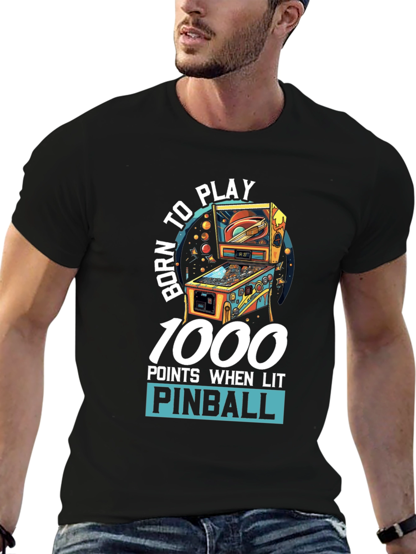 Born to Play Pinball T-Shirt
