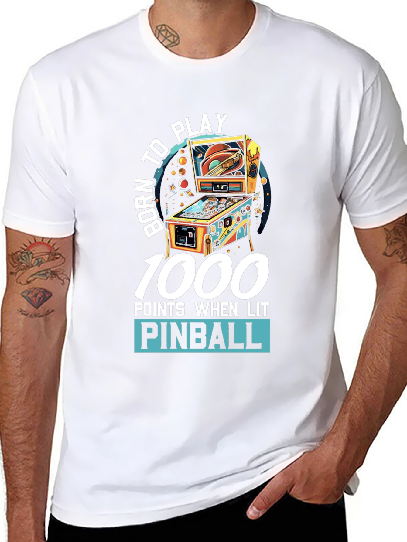 Born to Play Pinball T-Shirt