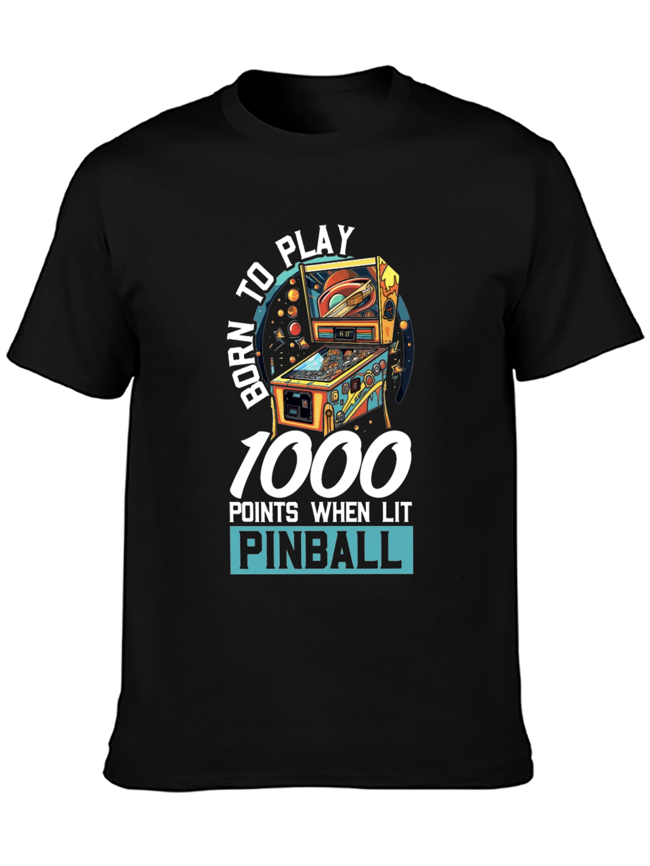 Born to Play Pinball T-Shirt