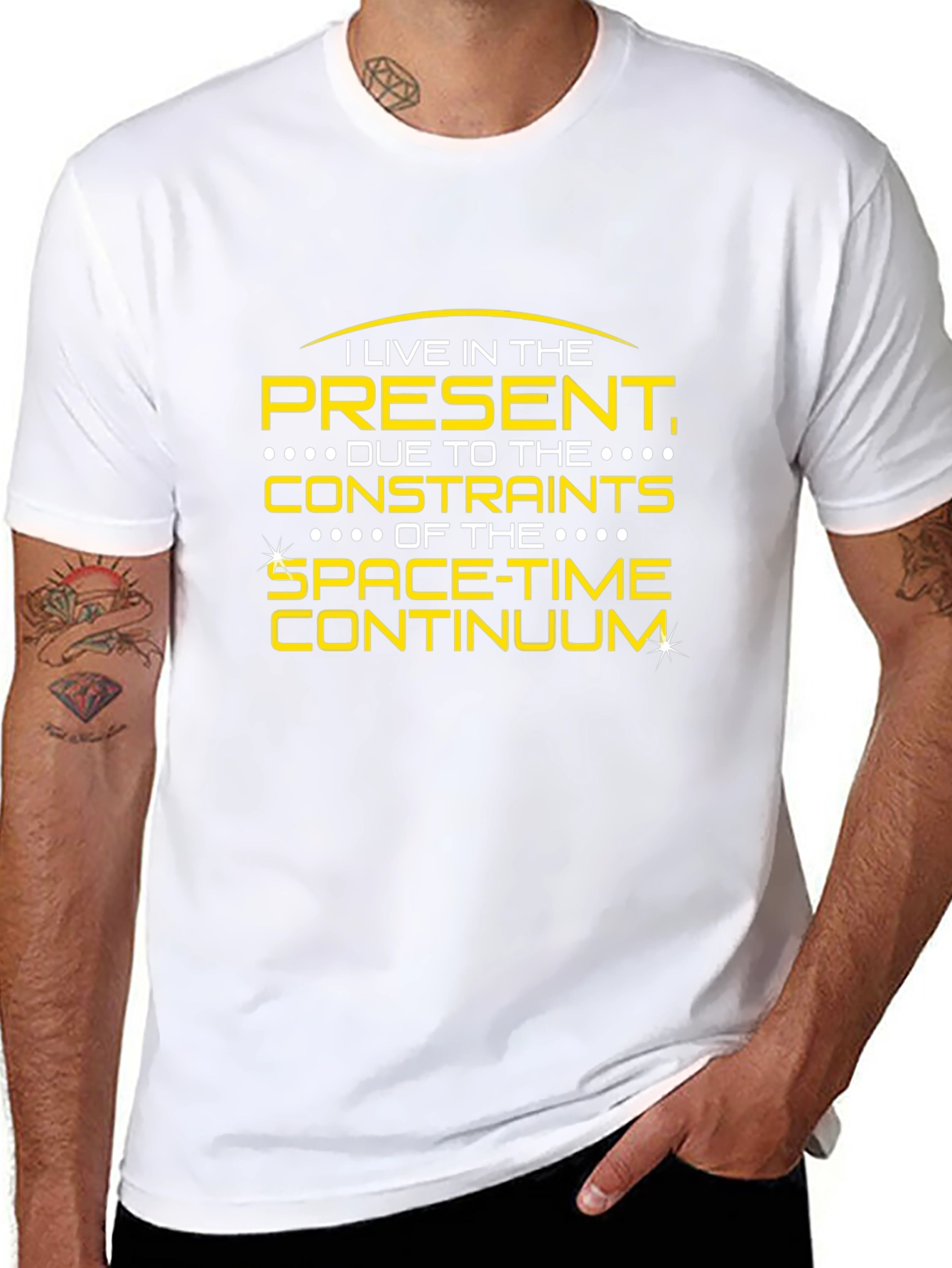 Spacetime Continuum T-Shirt - Present Living Tee